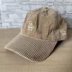 ニューエラ LA ドジャース コーデュロイ　キャップ　新品　New Era