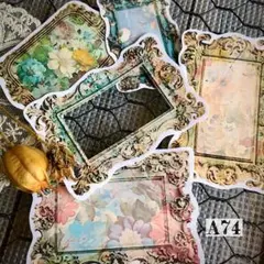 Lumiette.おすそ分けファイル 海外マステ コラージュ ジャンク