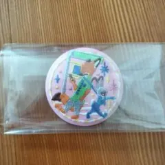 【新品未使用】ディズニー 刺繍缶バッジ2 ズートピア