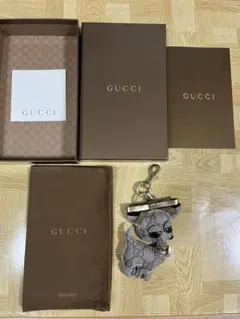 【GUCCI】チワワバックチャーム　キーホルダー　GG柄　箱あり 2026年最新】グッチ チワワの人気アイテム - メルカリ