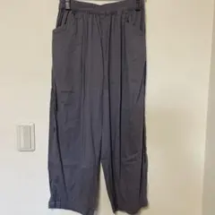 レーヨン麻ストレッチオーバルパンツ　スーパーハッカのサムネイル