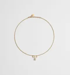 Dior CDロゴ パール ネックレス ゴールドのサムネイル