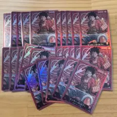 モンキー・D・ルフィ　書き下ろしSP 4枚　リーダーパラレル　1枚 モンキー・D・ルフィ 書き下ろしSP 4枚 リーダーパラレル 1枚 - メルカリ