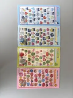 たまごっち　3Dシール　4シートセット