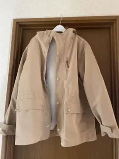 フード付3wayハイブリッドミドル丈マウンテンパーカー(ライナー取外し可)