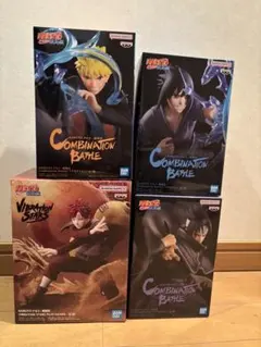 ナルト　プライズフィギュア　4点セット