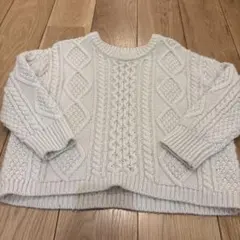 māmāraku ♡セーター 110サイズ ホワイト