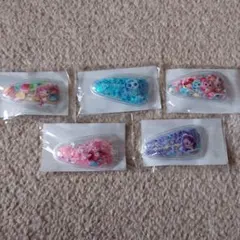 シークレット キャッチ！ティニピン　キラキラヘアクリップ ヘアピン