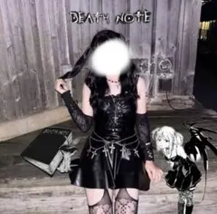 ブラックミニドレス XS ミサミサ コスプレ セット