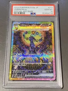 【PSA10】ブラッキーex SAR テラスタルフェスex 217/187