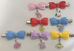サンリオヘアクリップ7点セット