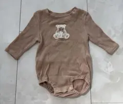 アプレレクール　長袖　ロンパース　くま　70