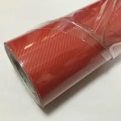 【高品質】5Dカーボン調シート(4D柄ベース)152×30cm レッド