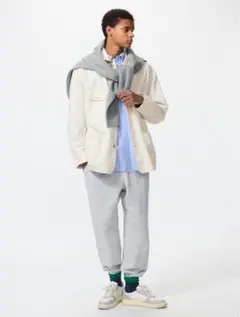 ユニクロ スウェットパンツ グレー M