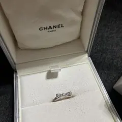 CHANEL 750WG リュバン J3412 ダイヤリング #48 8号のサムネイル