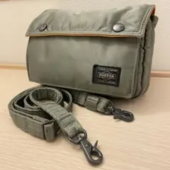 希少✨セージグリーンPorter タンカー 2way ショルダーバッグ お財布