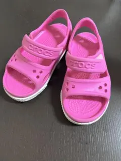 【クロックス】ピンク サンダル 夏 女の子 靴