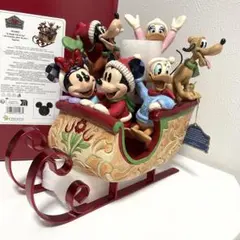 ミッキーアンドフレンズ フィギュア エネスコ ジムショア クリスマス