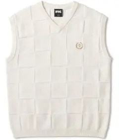 新品 FTC CHECKER KNIT VESTのサムネイル