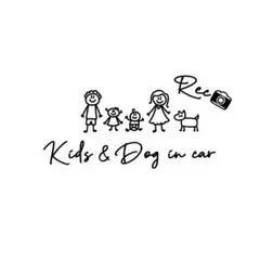 SAYA様　専用　海外風　イラスト　カーサイン　ステッカー