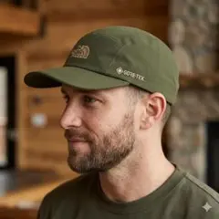 良品★THE NORTH FACE GORE‑TEX ベースボールキャップ 刺繍