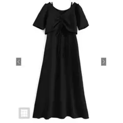 GRL 2Wayショートブラウス×キャミワンピースセットアップ[tg635]