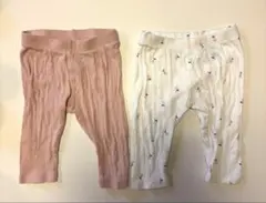 H&M レギンス 2点セット 70cm