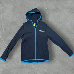 adidas フード付きジャケット Lサイズ ネイビー