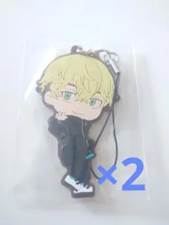 東京リベンジャーズ タイトーくじ 松野千冬ラバーストラップ 2個セット