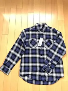 【未使用品】UNIQLO KIDS　フランネルチェックシャツ　150cm