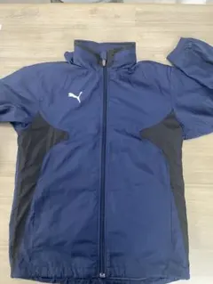 PUMA ネイビー ピステパンツ 中綿 起毛 防寒