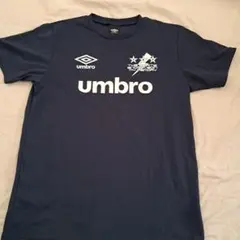 UMBRO アンブロ 半袖 トレーニングウェア ネイビー　デサントのサムネイル