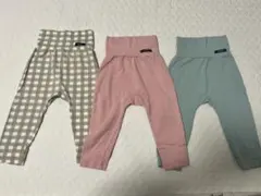 コニーkonny ソフトモダールハイウエストレギンス 18M 3点セット
