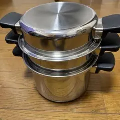 アムウェイ クイーン シチューパン スチーマー 片手鍋 4点セット クィーン 4L シチューパンセット：Amway(アムウェイ)Shopping