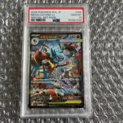 PSA10鑑定済〕メガルカリオex【SAR】絵柄ウィズフシギバナ☆ | Mercari