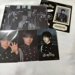 &TEAM NICHOLAS We on Fire ステッカー　トレカ