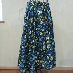 新品　31 Sons de mode フレアスカート M 花柄
