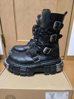 ⭐️極美品⭐️ NEW ROCK 厚底 ブーツ スニーカー サイズ 25.5 2025年最新】NEW ROCK メンズ スニーカーの人気アイテム - メルカリ