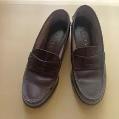 HARUTA レザー ローファー ダークブラウン 23.5EEE