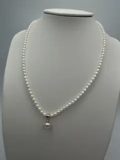 925 シルバー パール ネックレス #4292 - メルカリ