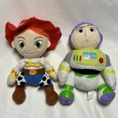 ディズニー トイストーリー バズ ジェシー ぬいぐるみ マスコット セット