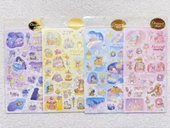 【シュピネシール 4点セット】マインドウェイブ ゆめかわ 可愛い 女の子 箔押し