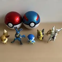 ポケモン フィギュア 5体 モンスターボール 2個 セットのサムネイル