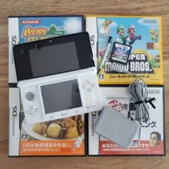 【美品】Nintendo ニンテンドー 3DS ホワイト 本体 ソフト5点セット