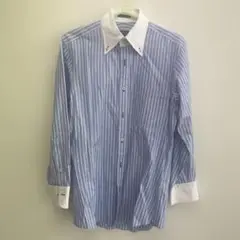 BURBERRY BLACK LABEL　クレリック シャツ　M 長袖