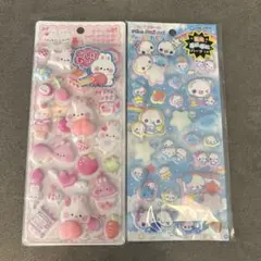 あわわちゃん　ピカプニシール　おしりシール