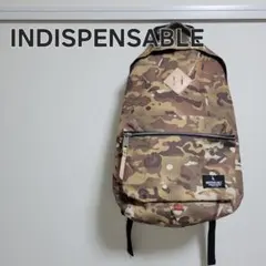 INDISPENSABLE インディスペンサブル バックパック リュック 迷彩柄のサムネイル