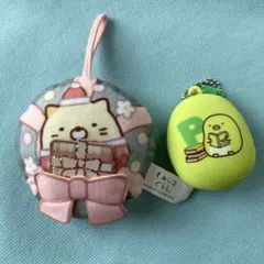 ハッピーセット すみっコぐらし ストラップ 猫 クリスマス ペンギン？ ポーチ