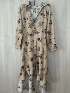 【新品】 fifth 花柄　シャツワンピース