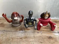 スターウォーズ フィギュア 3体セット ジャー・ジャー C-3PO アミダラ